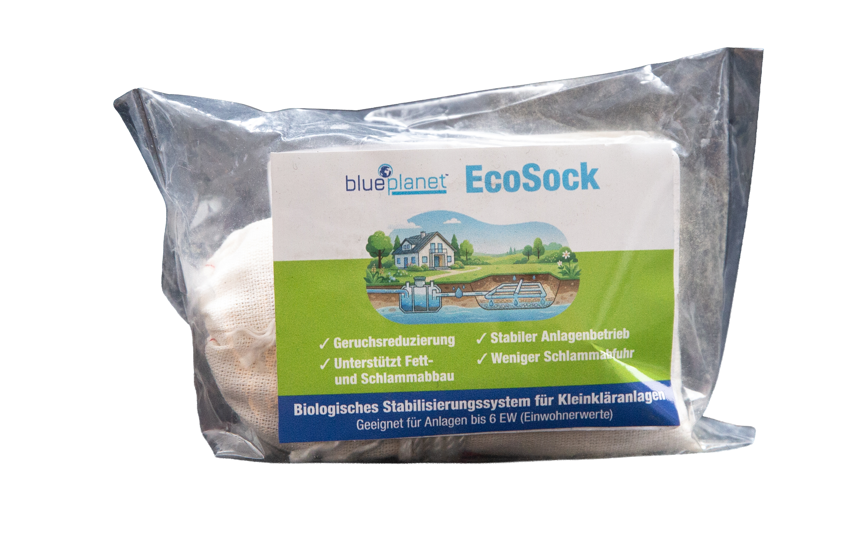 EcoSock – Bequem dosieren. Langanhaltend stabilisieren.