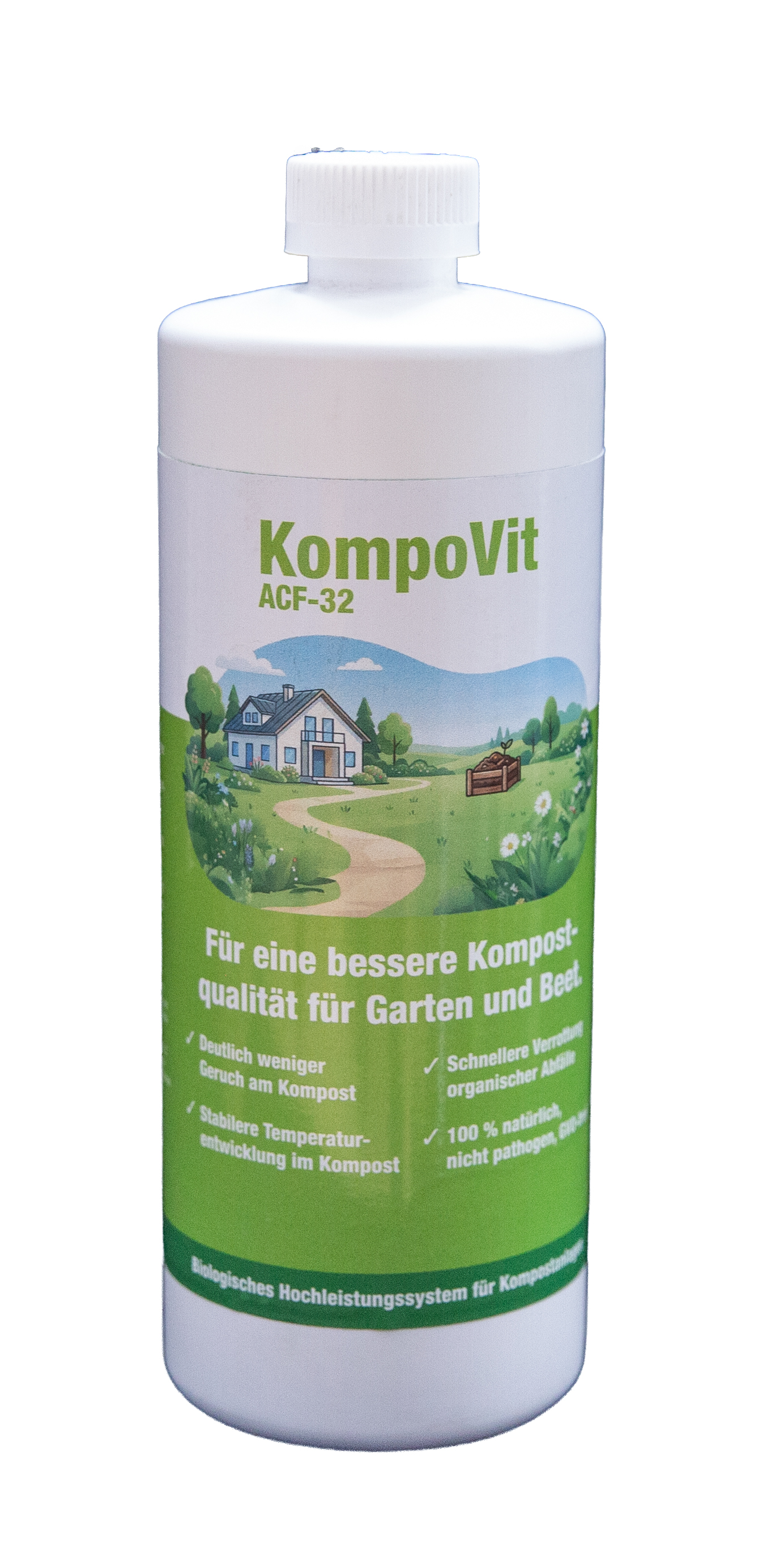 KompoVit ACF-32 – Natürlicher Kompostbeschleuniger.